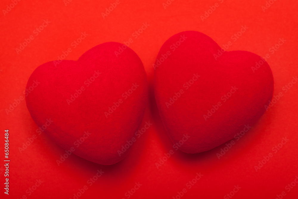 Red hearts Red hearts