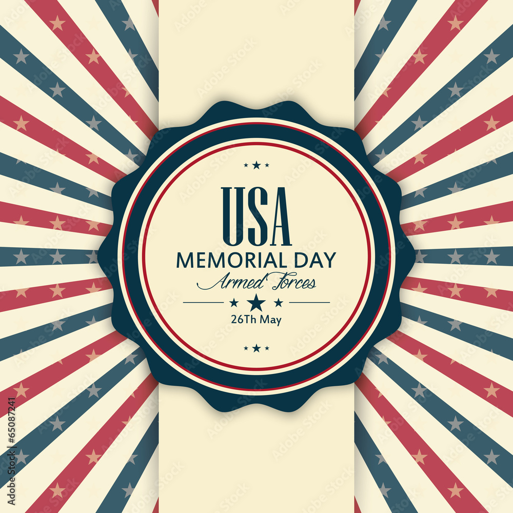 Obraz premium Memorial Day