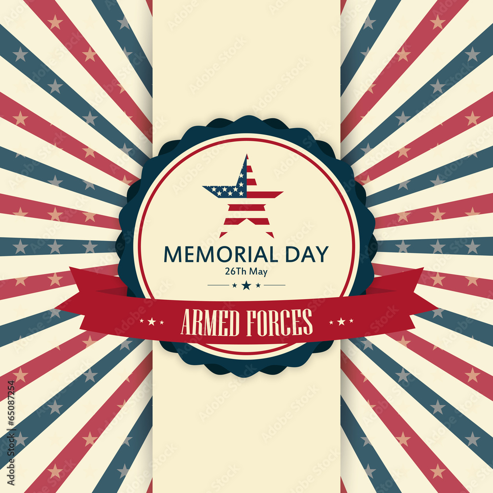 Fototapeta premium Memorial Day