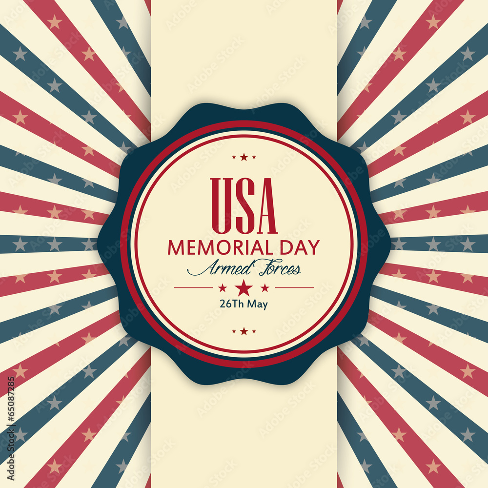 Obraz premium Memorial Day