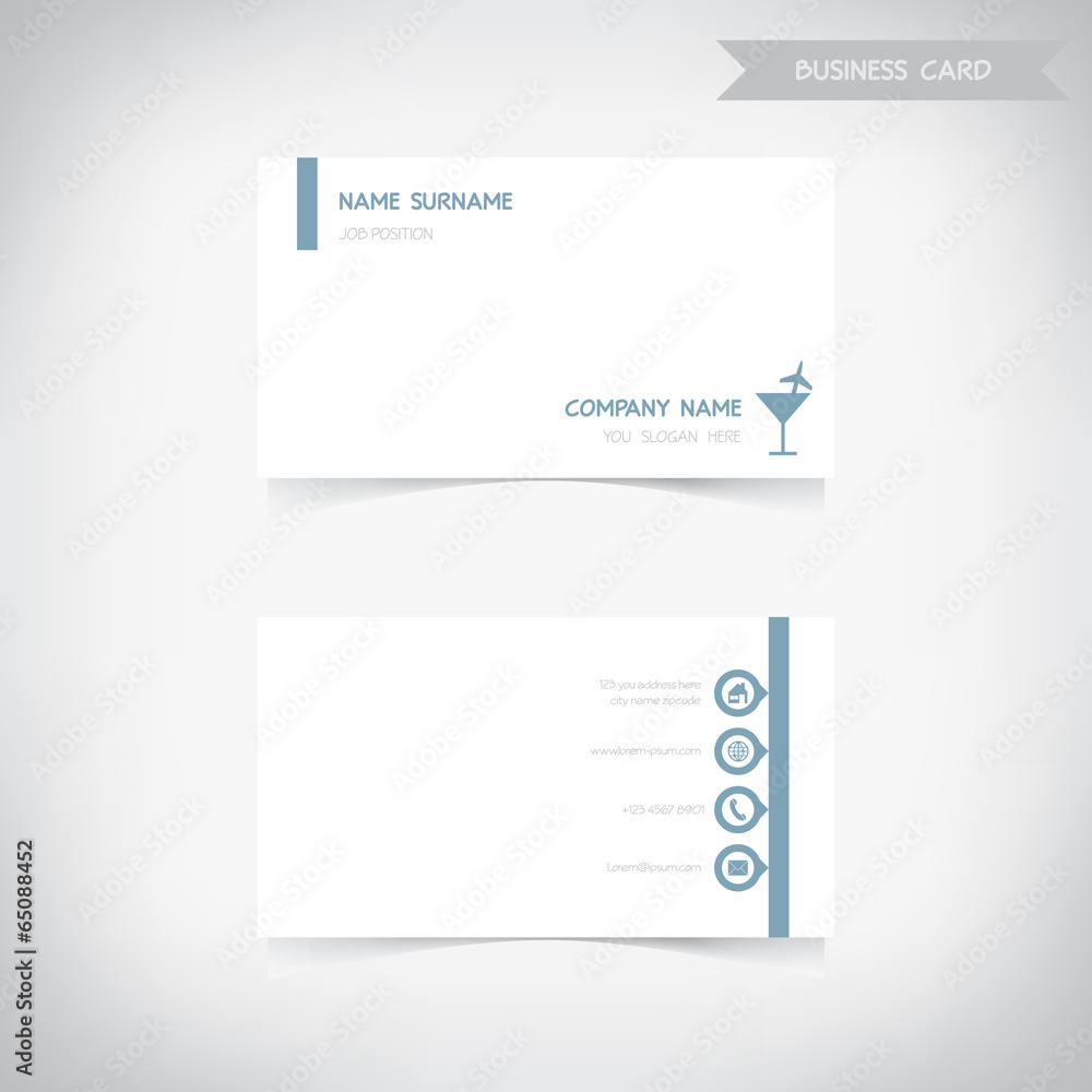 Business card template set2, vector eps10 Business card template set2, vector eps10