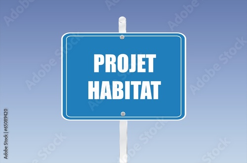 panneau projet habitat