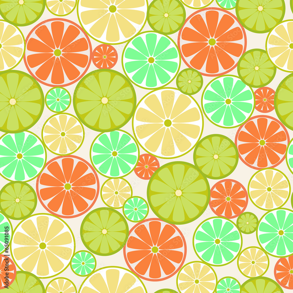 Citrus Seamless - Illustration Citrus Seamless - Illustration