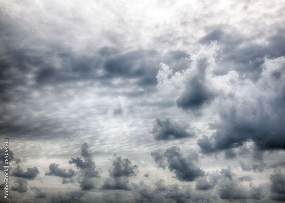 Dramatic stormy clouds. Dramatic stormy clouds.