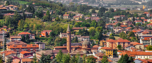 Town of Alba in Piedmont, Italy.