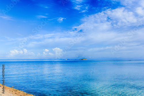 Sea and clouds in Okinawa