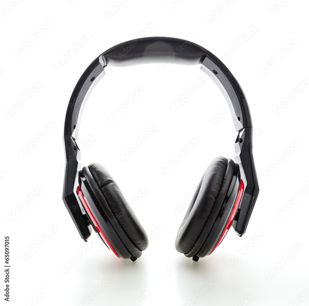 Headphone isolated on white Headphone isolated on white