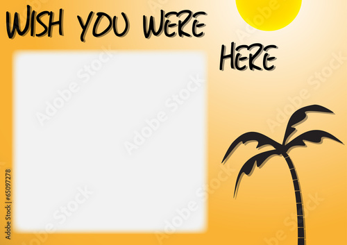 Sunny Postcard Design