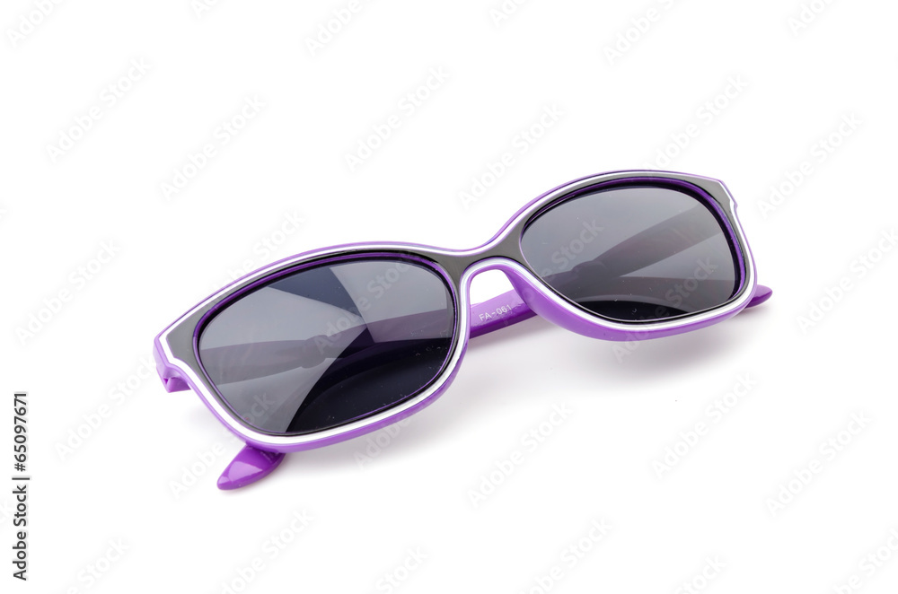 Sunglasses isolated white background Sunglasses isolated white background