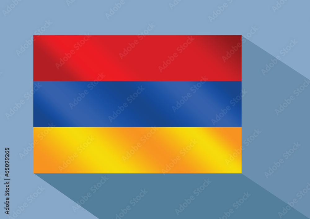 Obraz premium Armenia Flag