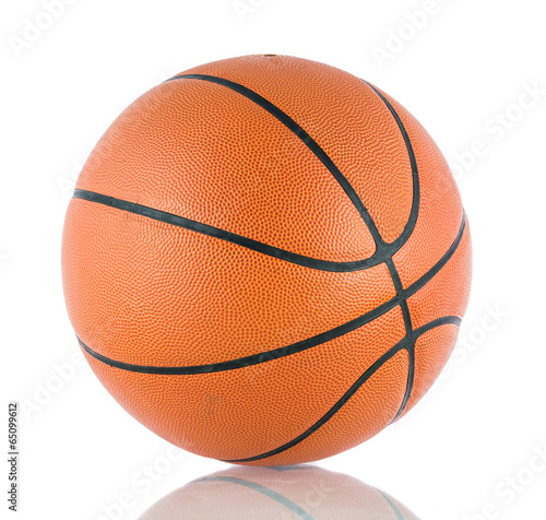 Ball for the game in basketball isolate © sorapop