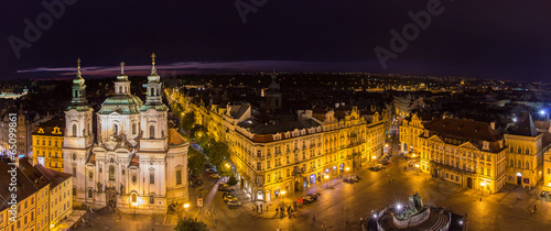 Photography View of Old Town's Square in Prague