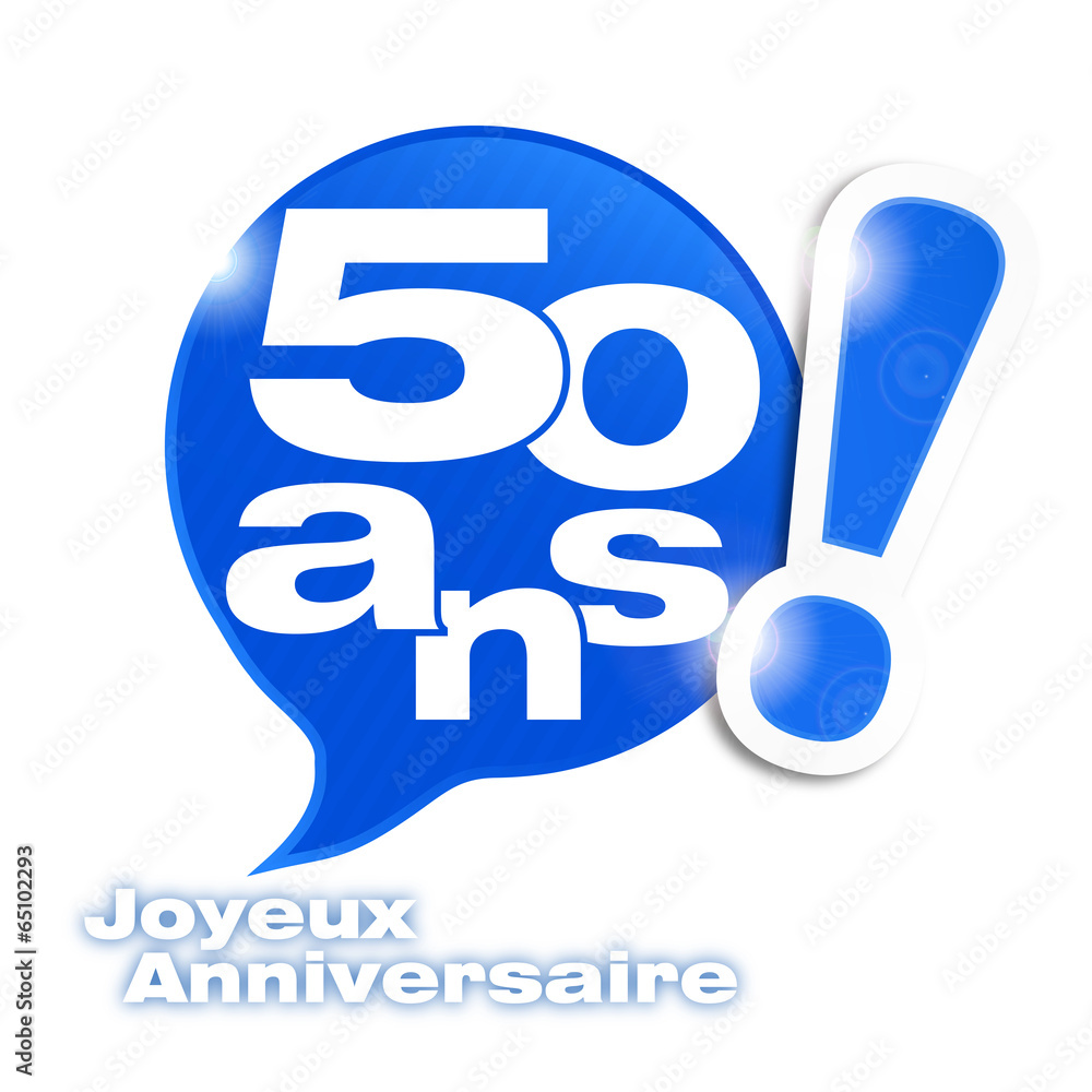 bulle mosaïque : anniversaire 50 ans (cs5)