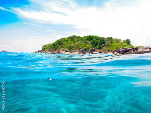 A paradise with perfect crystal clear sea, Similan islands, Anda © borilove