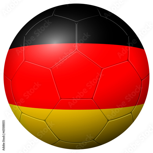 Soccer football - country flag GERMANY