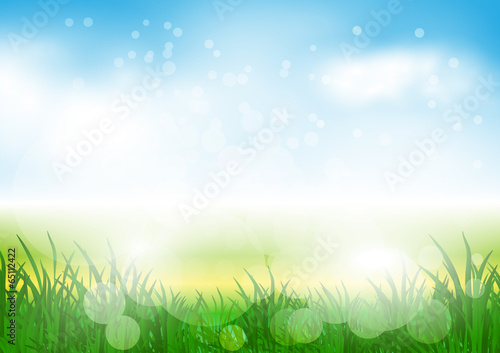 abstract spring background