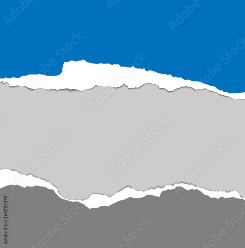 torn paper abstract background, design template
