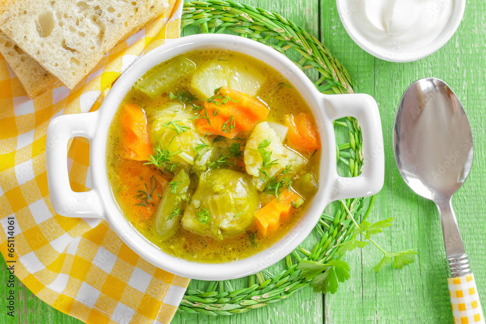 Vegetable soup