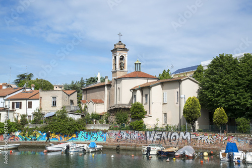 Little marina in Rimini photo