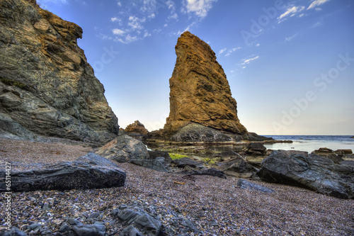 Beautiful waterscape in Rezovo, Bulgaria photo