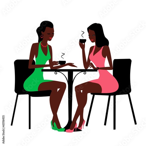 Women who drink coffee