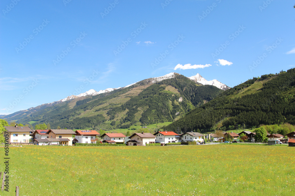 Valley of Austrian Alps Valley of Austrian Alps