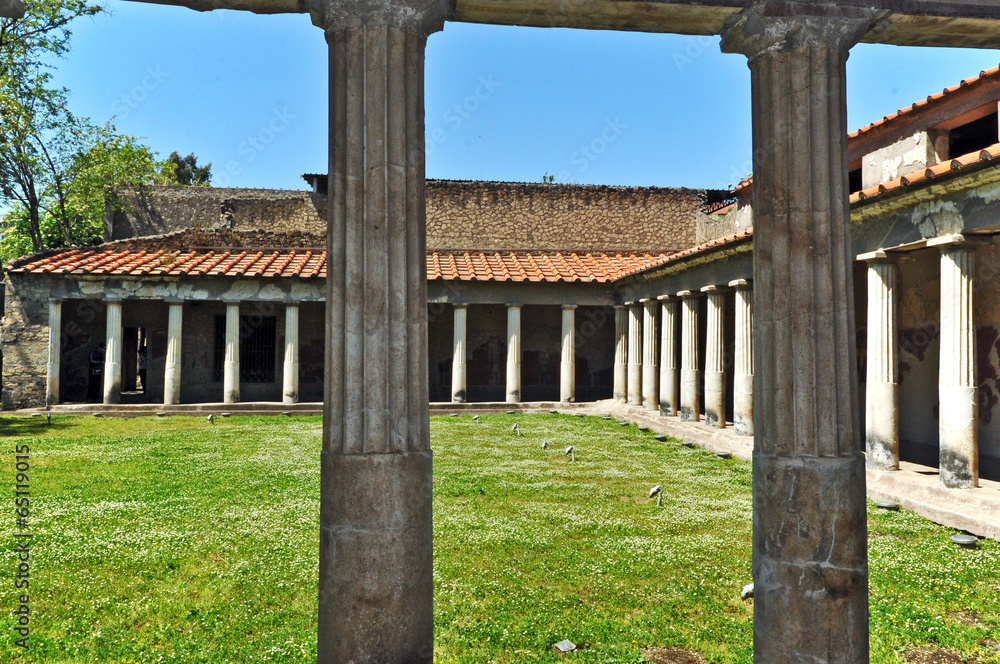 Oplontis, scavi archeologigi - villa di Poppea