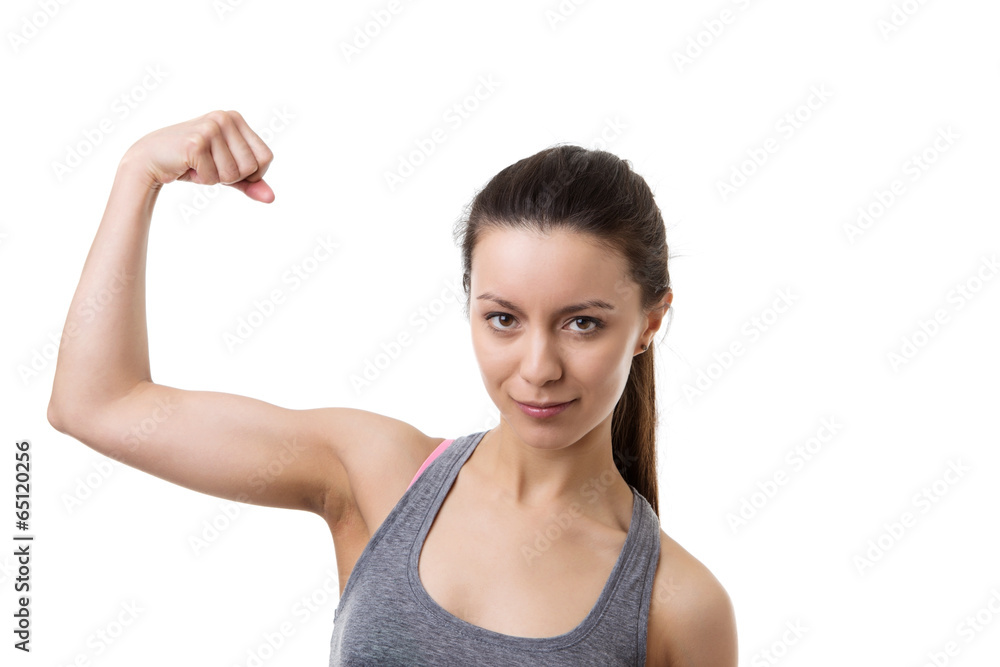 Fototapeta premium napinanie mięśni