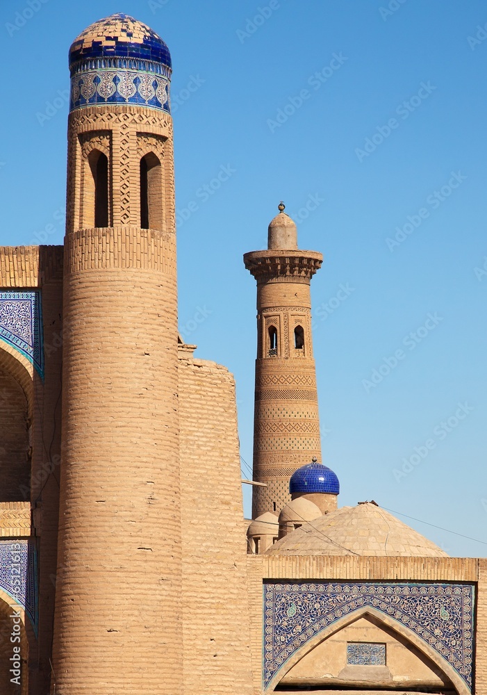 Juma Minaret - Detail from Khiva - Uzbekistan