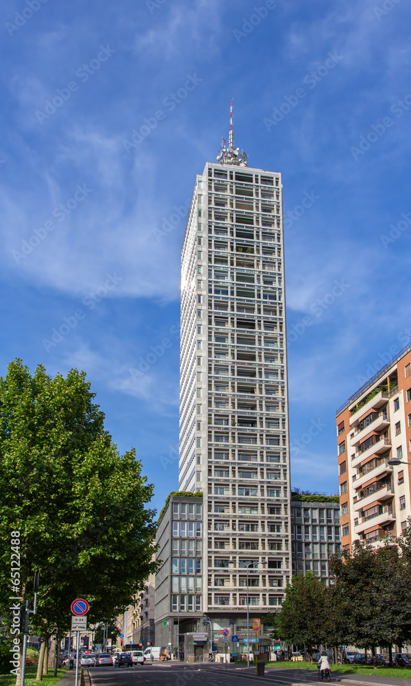 Torre Breda, a skyscraper in Milan, Italy Torre Breda, a skyscraper in Milan, Italy