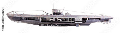 Obraz na plátne U-Boat cutaway