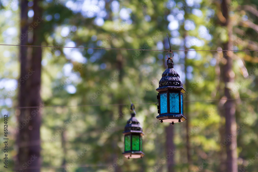 Hanging Vintage Wedding Lantern Lights