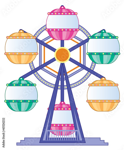Ferris wheel - Illustration