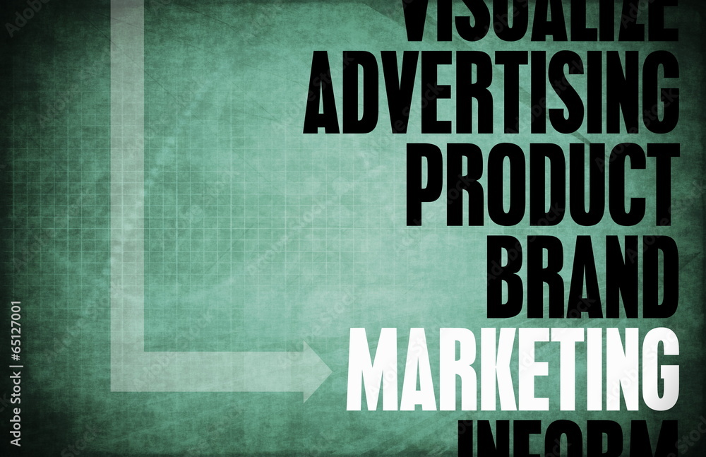 Fototapeta premium Marketing