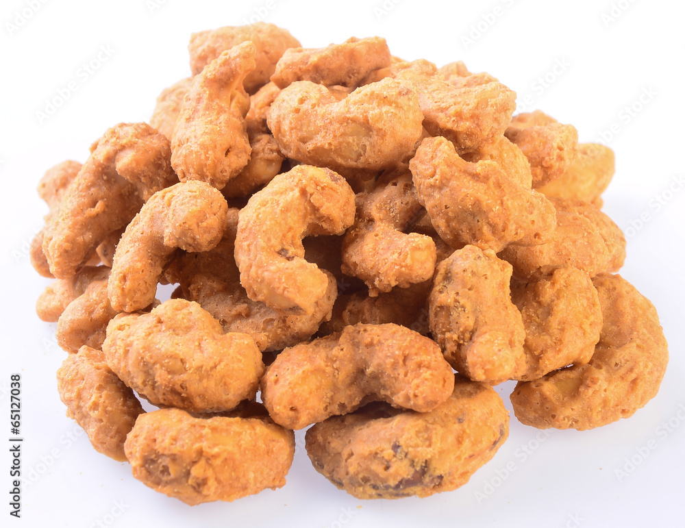 cashew nuts. cashew nuts on the background cashew nuts. cashew nuts on the background