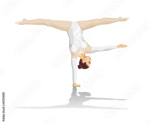 The gymnast