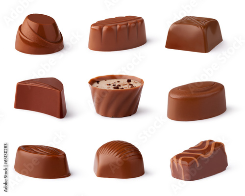 Fotografia Chocolate sweets collection