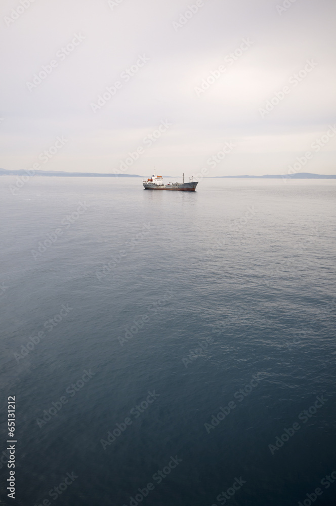 Obraz premium Cargo ship
