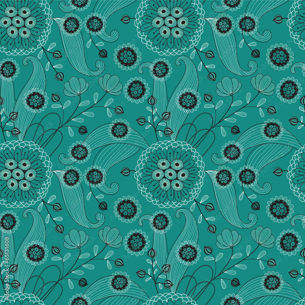 Seamless floral pattern Seamless floral pattern