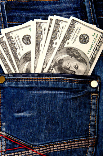 cash in pocket