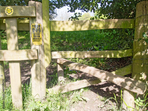 Wooden stile