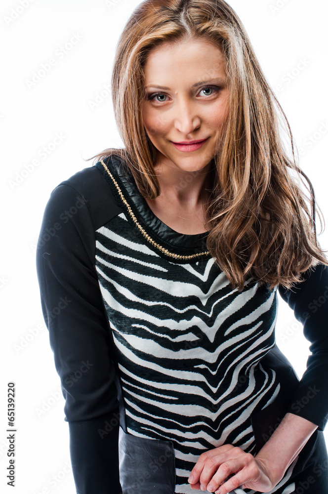 Photo of a young and beautiful woman Photo of a young and beautiful woman