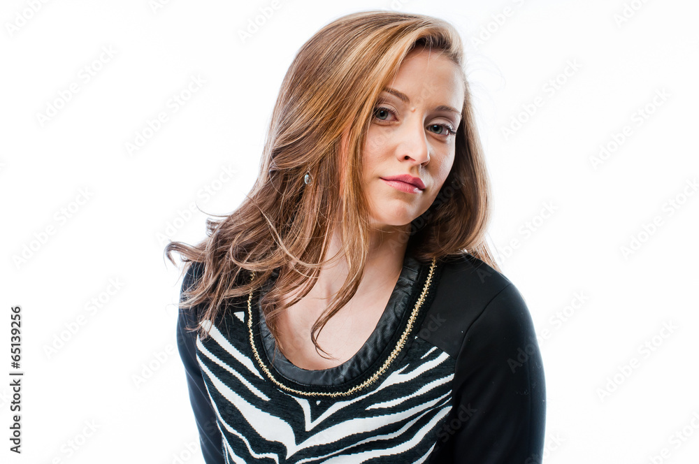 Photo of a young and beautiful woman Photo of a young and beautiful woman