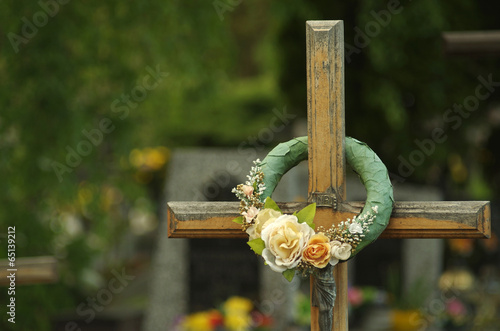 catholic cementary cross
