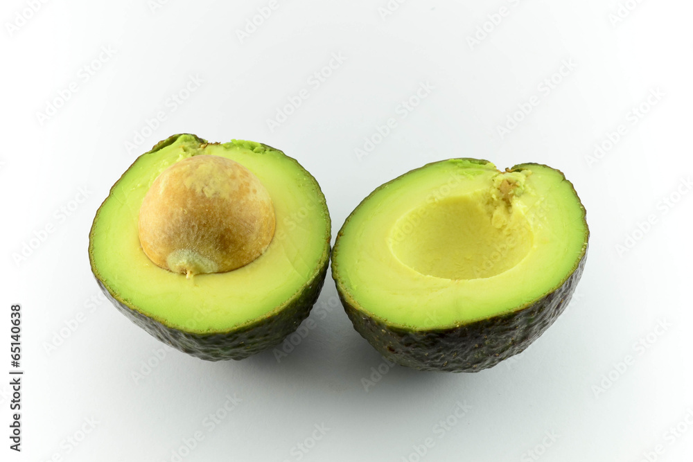 Avocados isolated