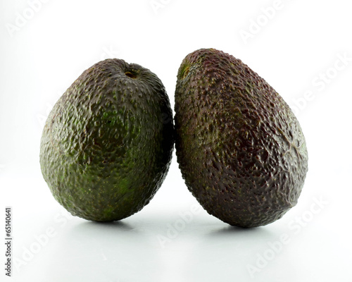 Avocados isolated