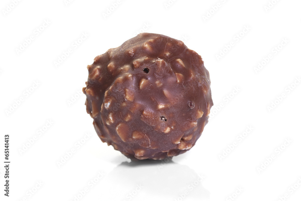 Praline schokolade isoliert Praline schokolade isoliert