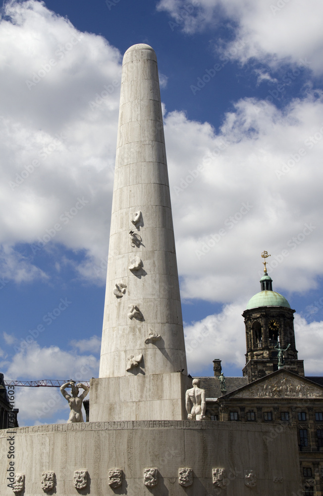 War Monument in Amsterdam