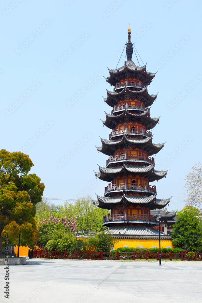 Obraz premium Longhua Pagoda