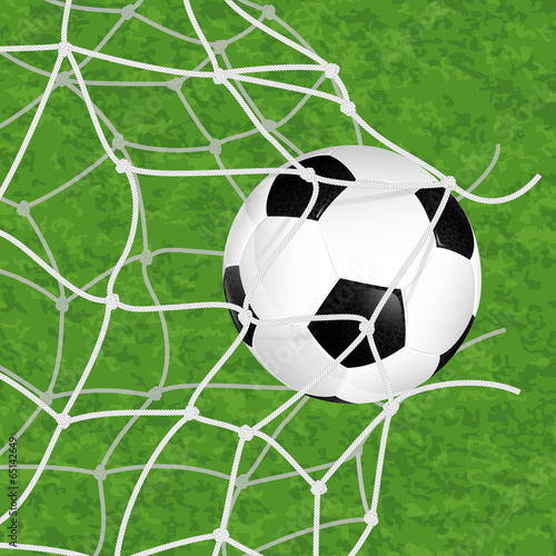 Soccer Ball in Net © TAlex